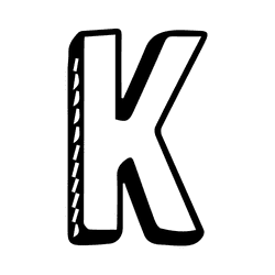 Alphabet drawing reference 16