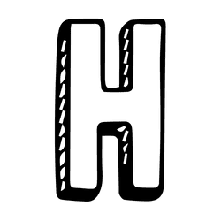 Alphabet drawing reference 19