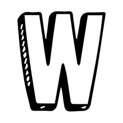 Alphabet drawing reference 4