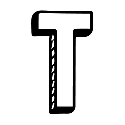 Alphabet drawing reference 7