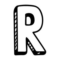 Alphabet drawing reference 9