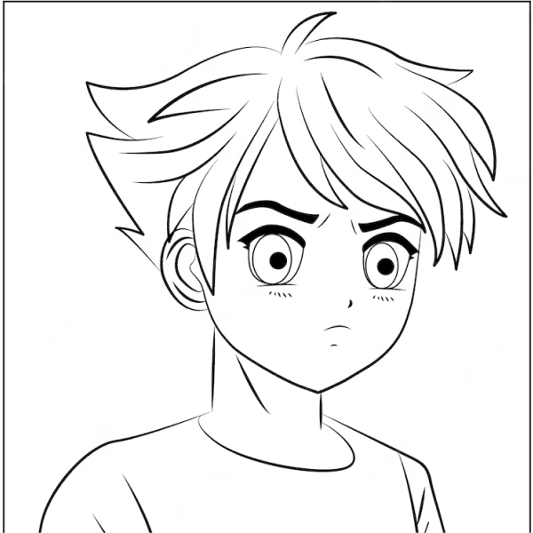 Anime drawing reference 8