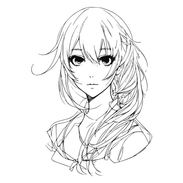 Anime drawing reference 9