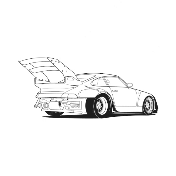 Cars drawing reference 15