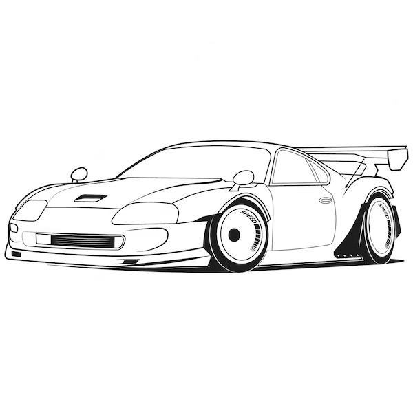 Cars drawing reference 19