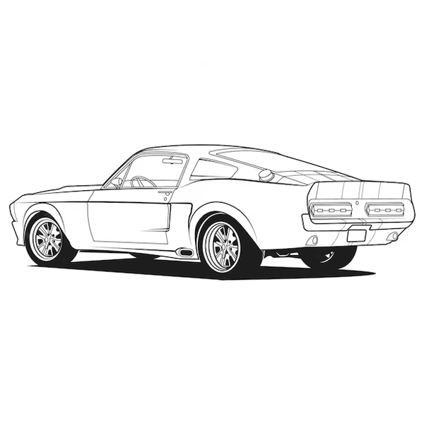Cars drawing reference 2
