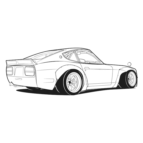 Cars drawing reference 20
