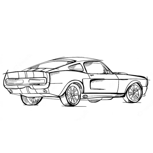 Cars drawing reference 7
