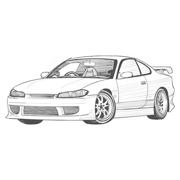 Cars drawing reference 8