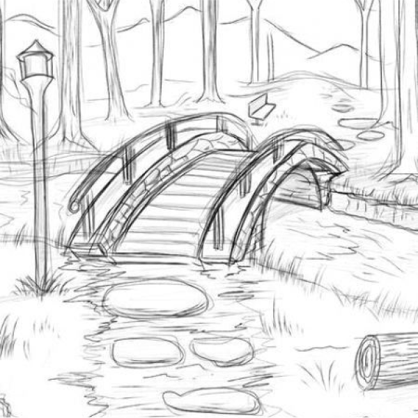 Nature drawing reference 11