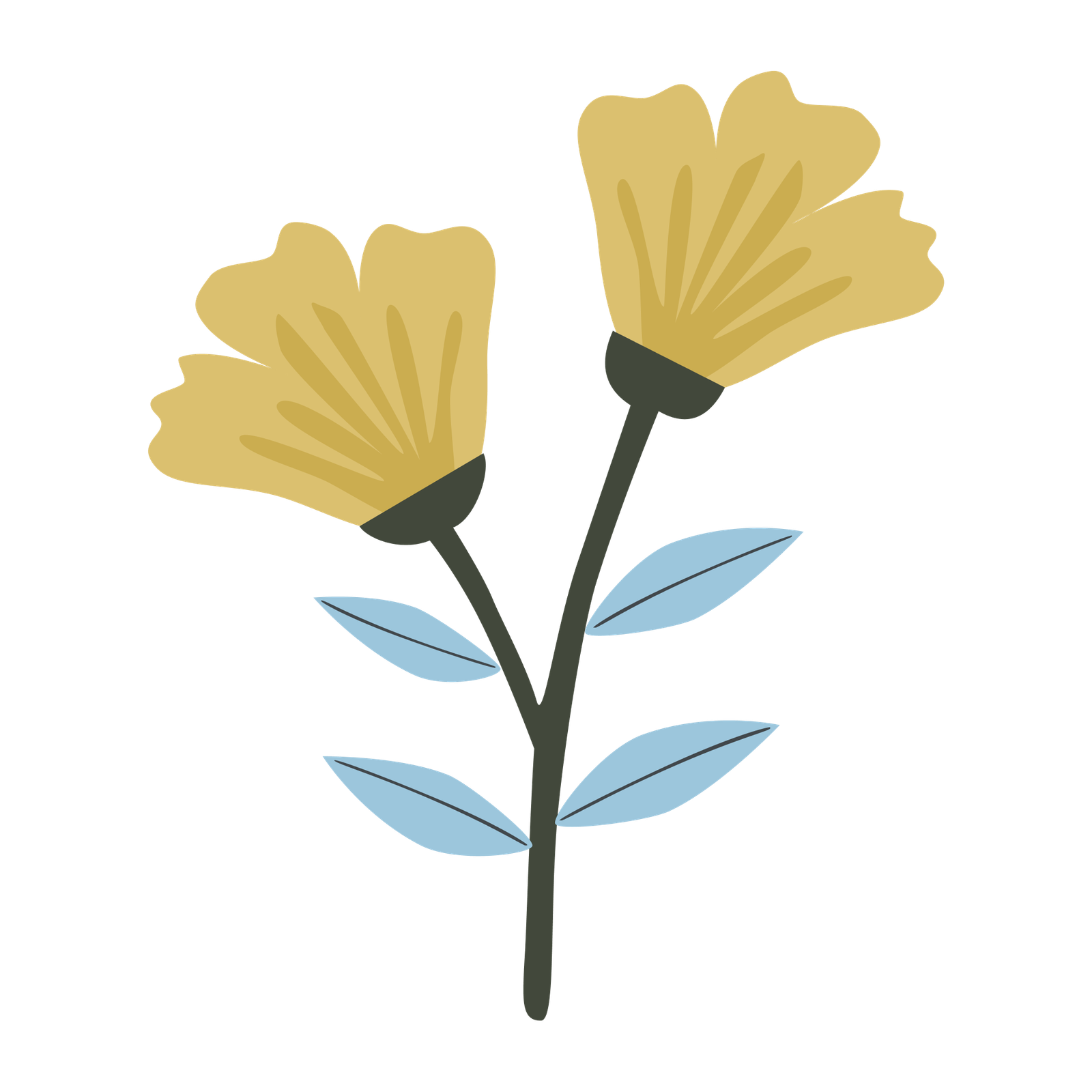Cute Flower Sticker