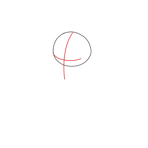 Anime boy — step 2
