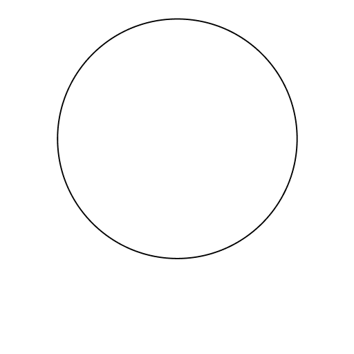 Anime head drawing tutorial — step 1