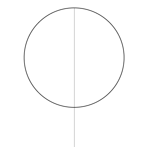 Anime head drawing tutorial — step 2