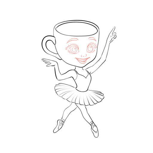Ballerina-Cappuccino — step 11