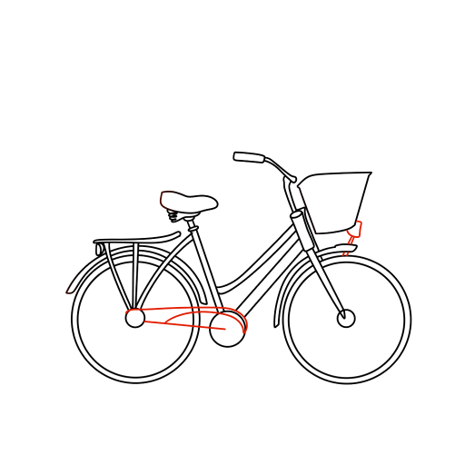 Bicycle — step 10