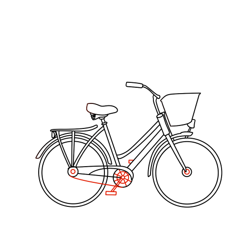 Bicycle — step 11