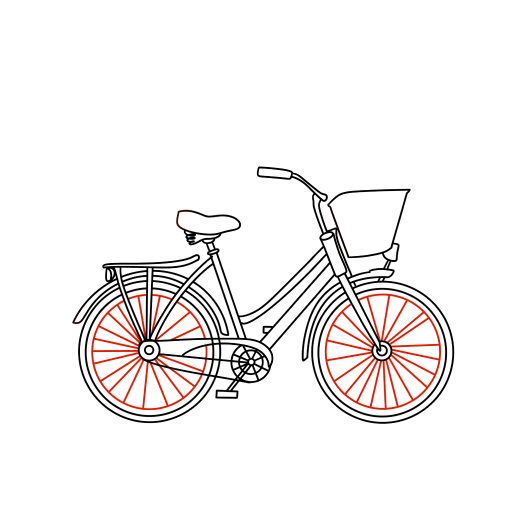 Bicycle — step 12