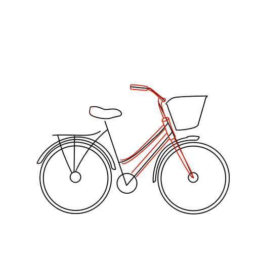Bicycle — step 8