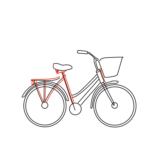 Bicycle — step 9