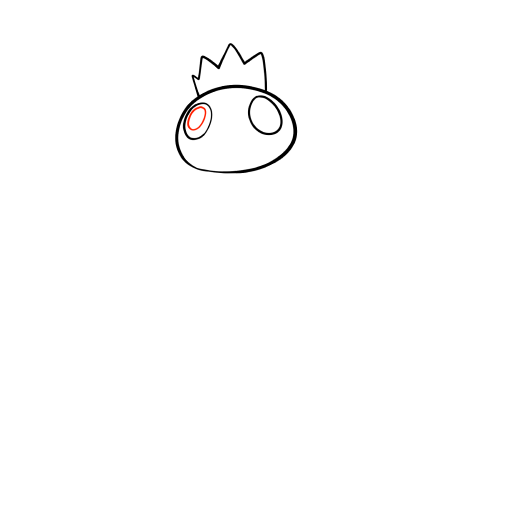 Blue Rainbow Friend — step 4