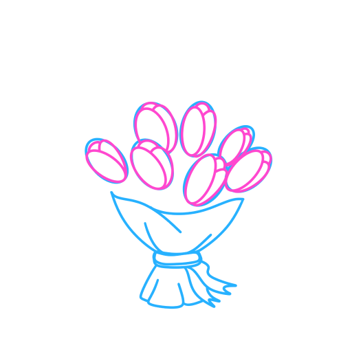 Bouquet of Flowers — step 5