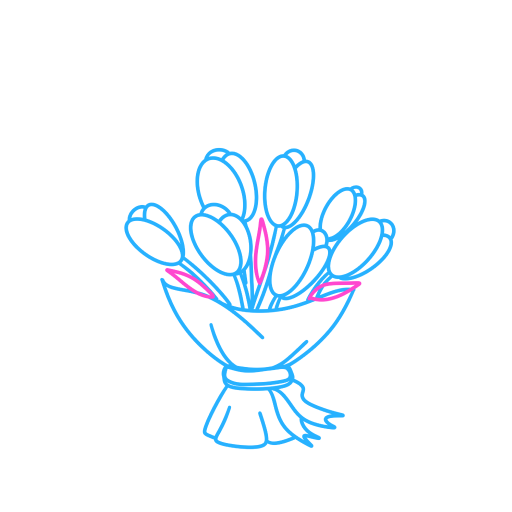 Bouquet of Flowers — step 7