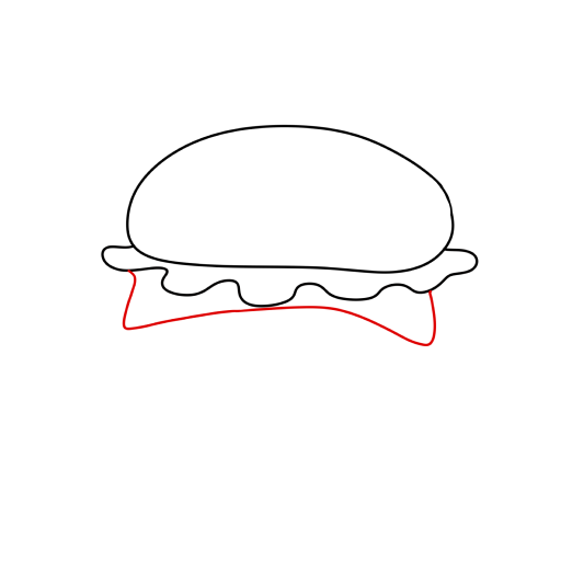 Burger — step 3