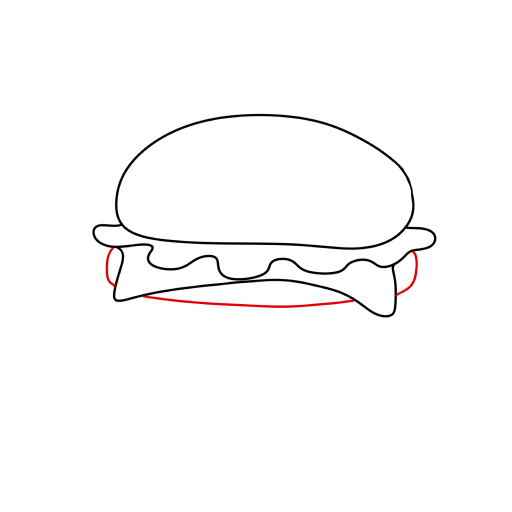 Burger — step 4