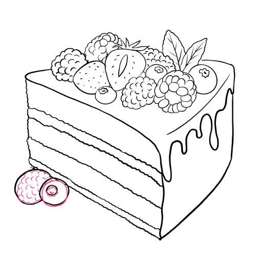 Cake with Berries — step 11