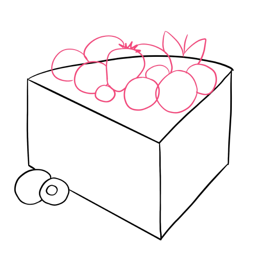 Cake with Berries — step 2