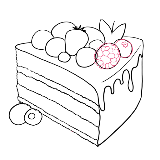 Cake with Berries — step 5