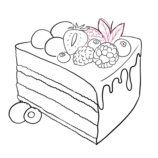 Cake with Berries — step 8