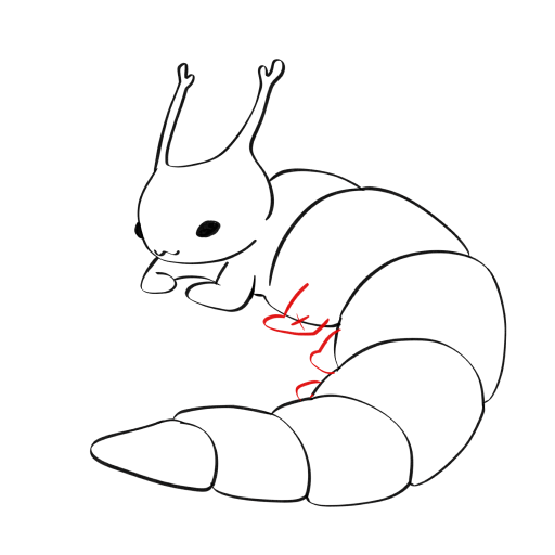 Caterpillar — step 6