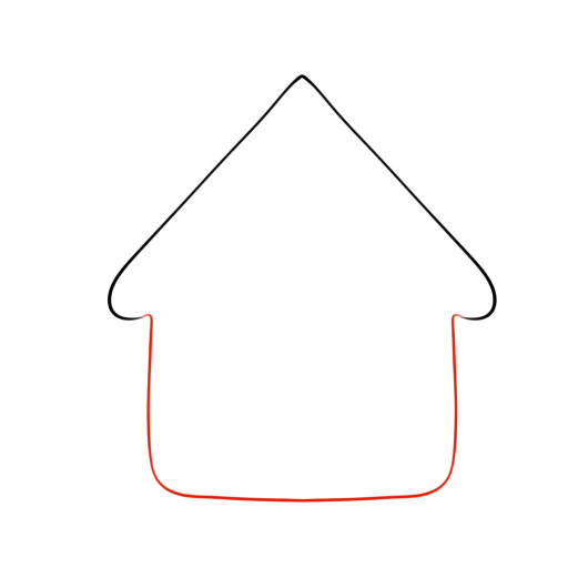 Gingerbread House — step 2