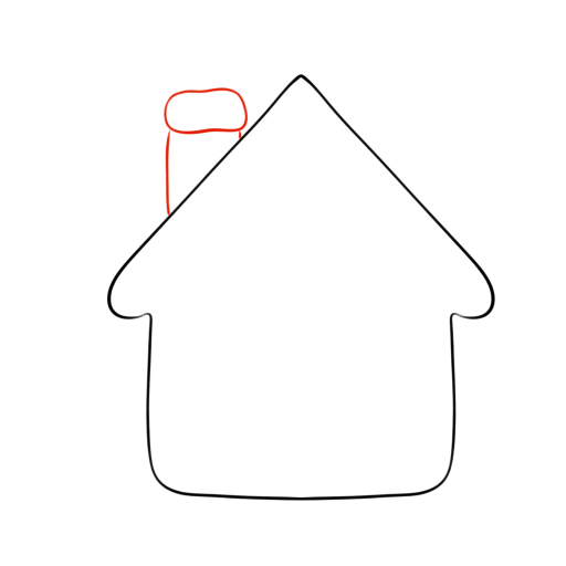 Gingerbread House — step 3