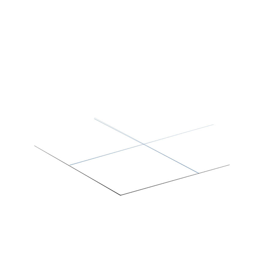 Drawing a cube step by step — step 2