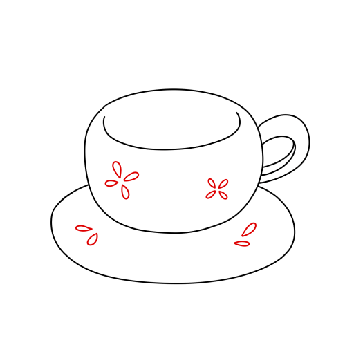 Cup — step 6