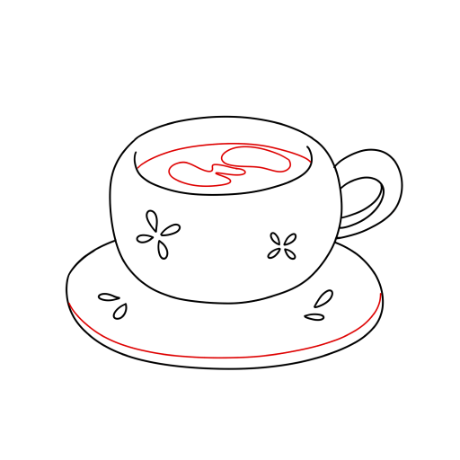 Cup — step 7
