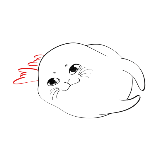 Cute Seal — step 9