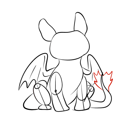 Dark Dragon — step 10