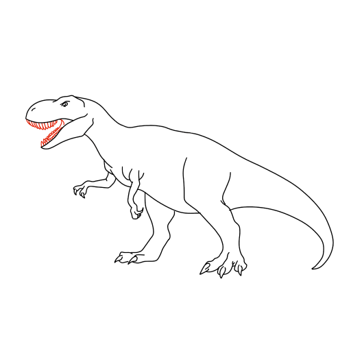 Dinosaur — step 11