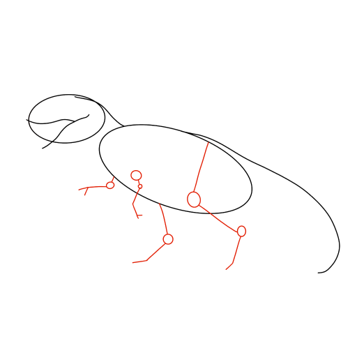 Dinosaur — step 4