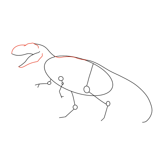 Dinosaur — step 5