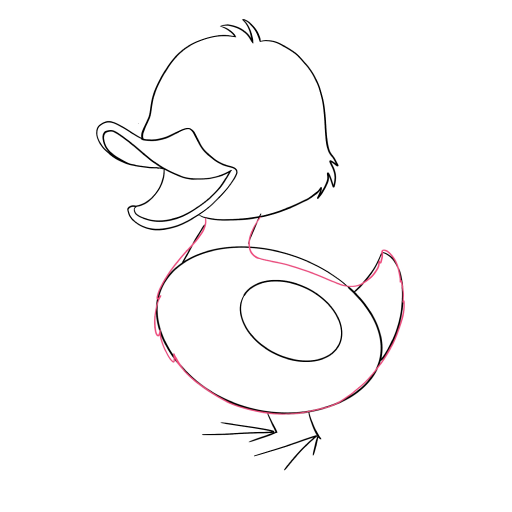 Duckling — step 4