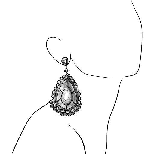 Earring on the Ear