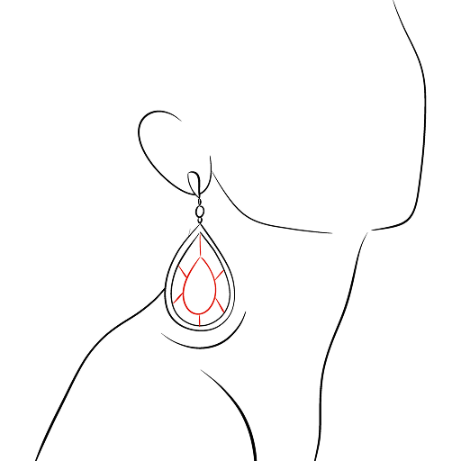 Earring on the Ear — step 6