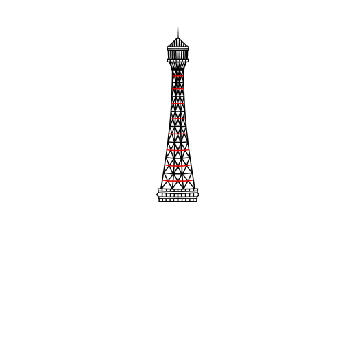 Eiffel Tower — step 6