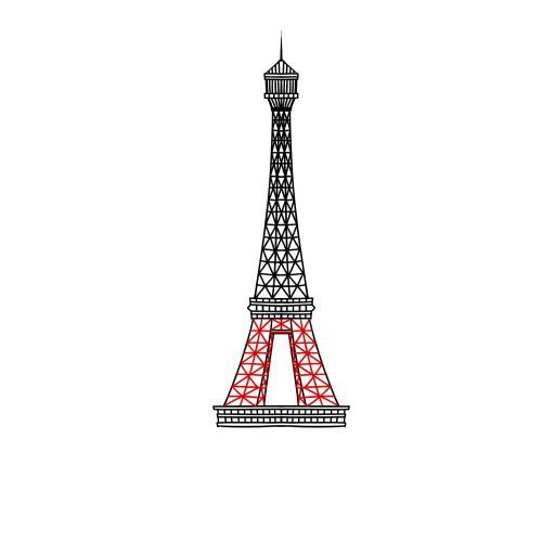Eiffel Tower — step 9