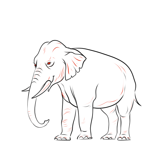 Elephant — step 15